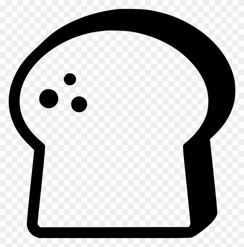 980x994 Toast Bread Sandwich Png Icon Free Download - Toast PNG