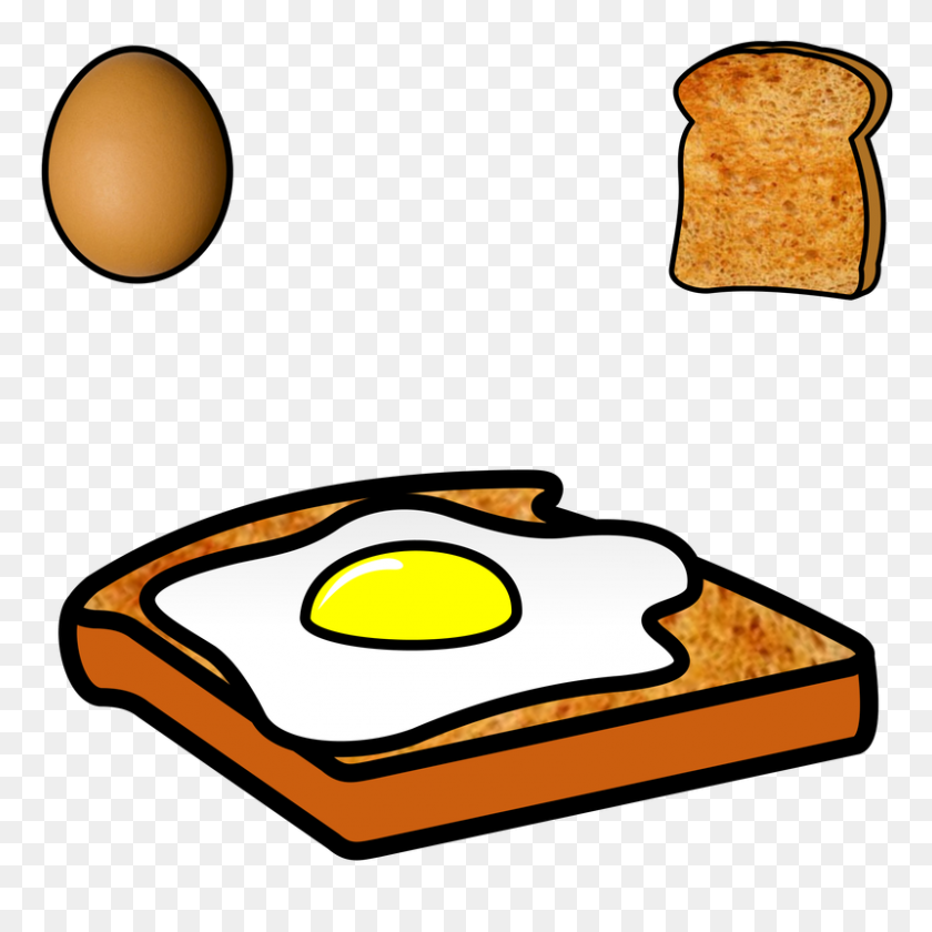 800x800 Toast Clipart Square - Toast Clipart