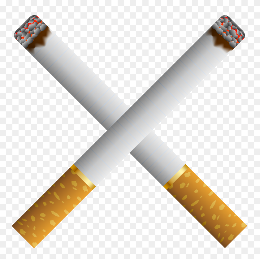 4348x4334 Tobacco Pipe Cigarette Pack Clip Art - Cigarette Clipart