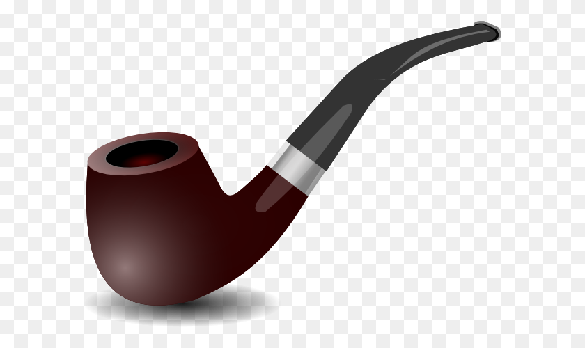 600x440 Tobacco Pipe Clip Art - Smoking Pipe Clipart