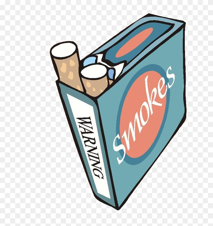 740x830 Tobacco Smoking Cigarette Pack Clip Art - Cigarette Smoke Clipart