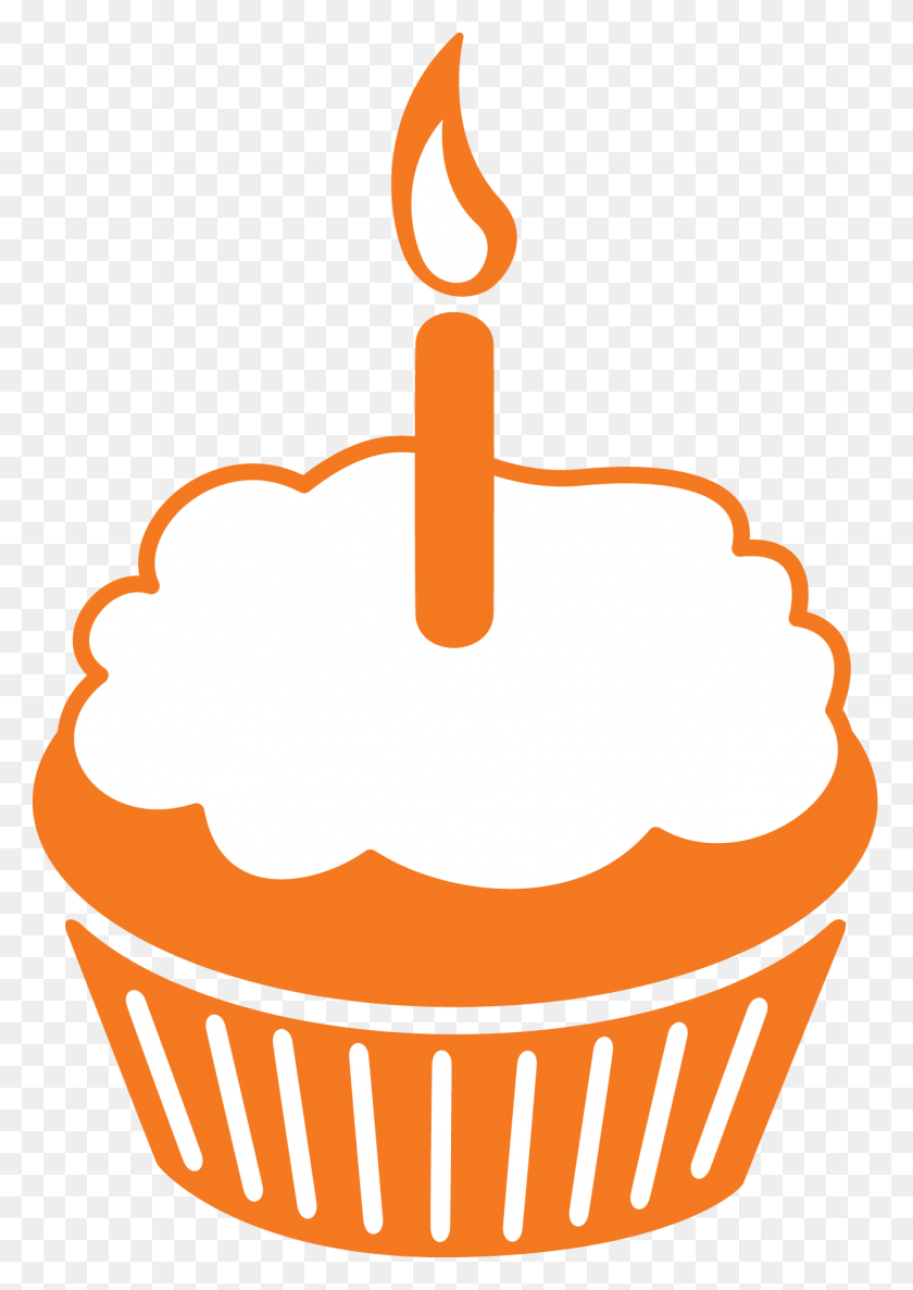 1246x1800 Hoy Es - Cupcake De Cumpleaños Png