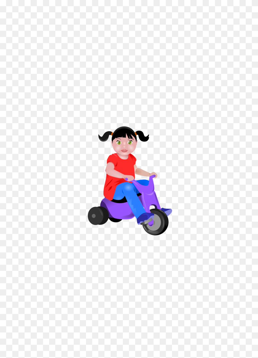 1697x2400 Toddler On Tricycle Icons Png - Toddler PNG