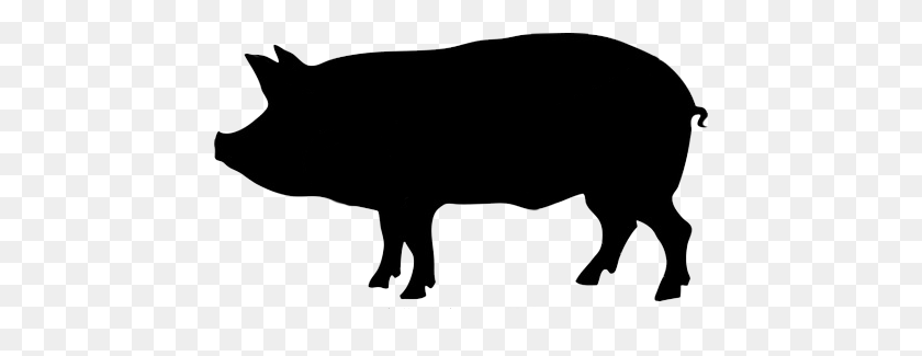 450x265 Todmorden Meat Produce, Hand Reared Meat Butcher, Free Delivery - Pig Silhouette Clip Art