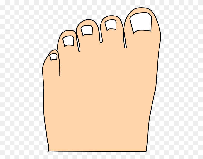 492x596 Toes Full Color Png, Clip Art For Web - Full Clipart