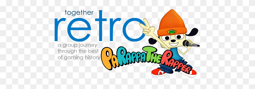 497x235 Together Retro Game Club Parappa The Rapper - Parappa The Rapper PNG