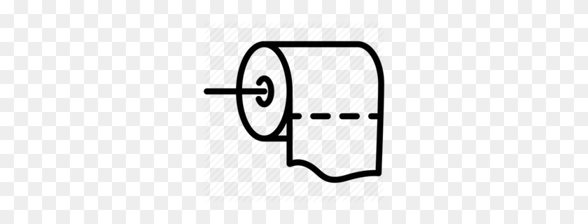 260x260 Toilet Clipart - Whistle Clipart Black And White