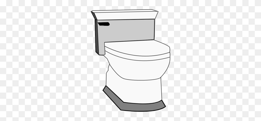 256x332 Toilet Clipart - Toilet PNG