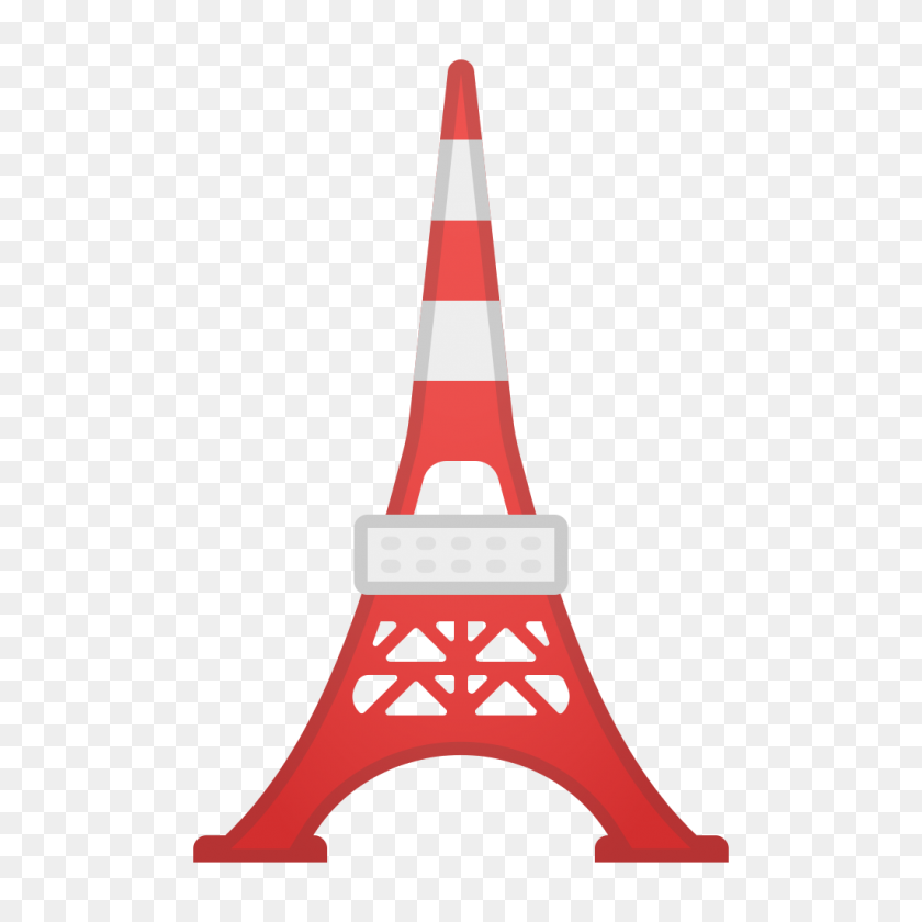 1024x1024 Значок Токийской Башни Ното Смайлики Путешествия Набор Иконок Google - Токио Png