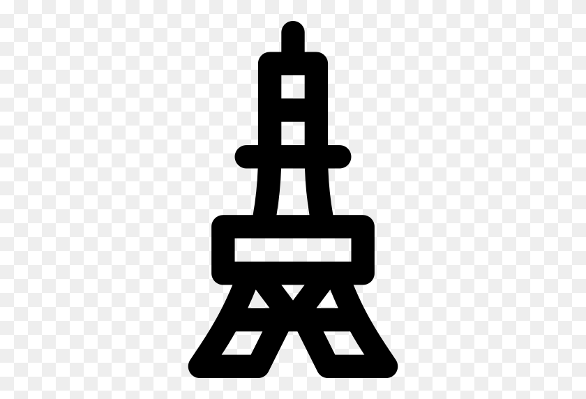 512x512 Tokyo Tower Png Icon - Tokyo PNG