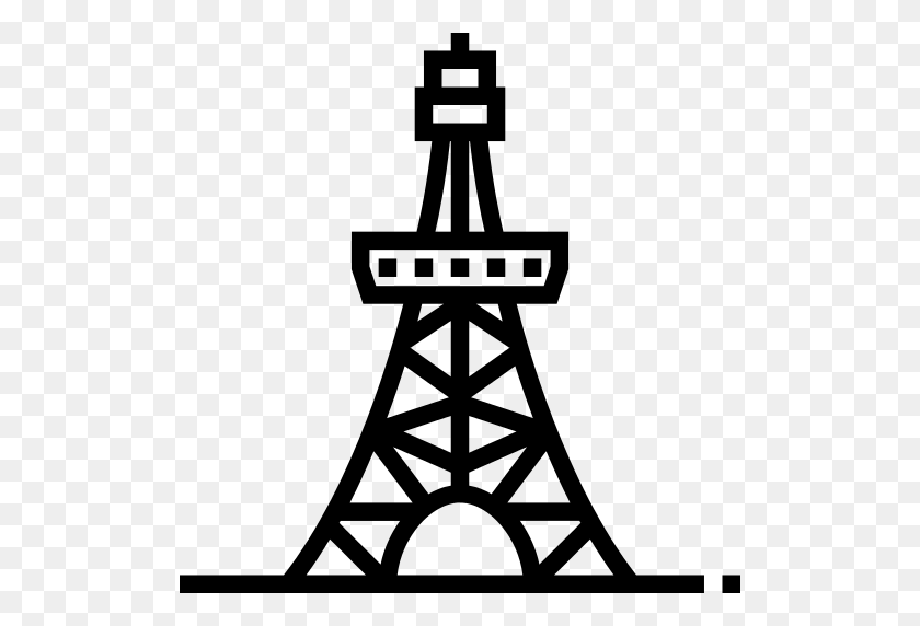 512x512 Tokyo Tower Png Icon - Tower PNG