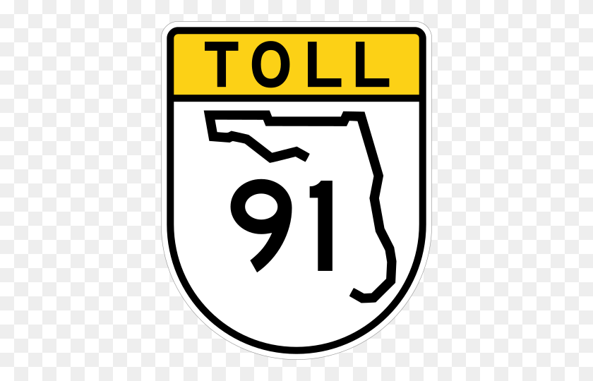384x480 Toll Florida - Florida Outline PNG