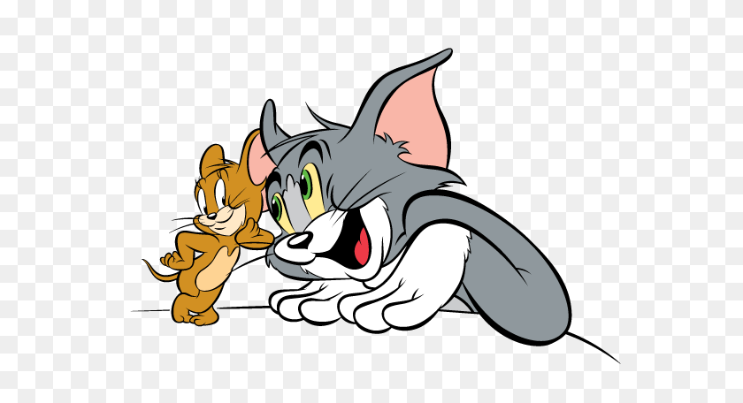 612x396 Tom And Jerry Table Transparent Png - Tom And Jerry PNG