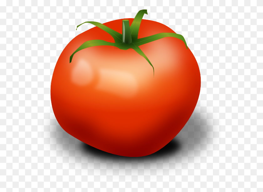 600x553 Tomato Clip Art - Tomate Clipart