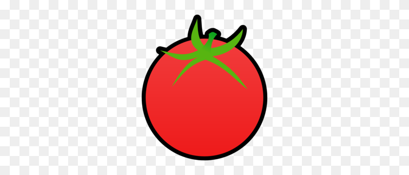 258x299 Tomato Clip Art - Tomato Slice PNG