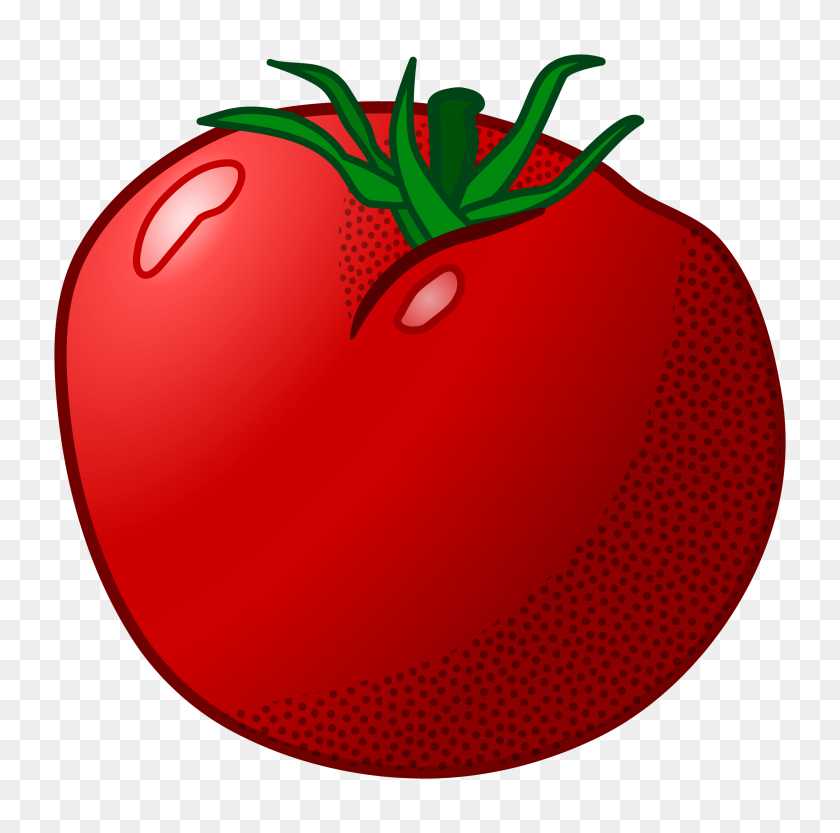 2421x2400 Tomate Clipart Blanco Y Negro - Tomate Clipart Blanco Y Negro
