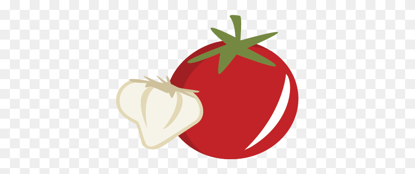 369x292 Tomate Cortar Ajo Cocinar Tomate - Ajo Png