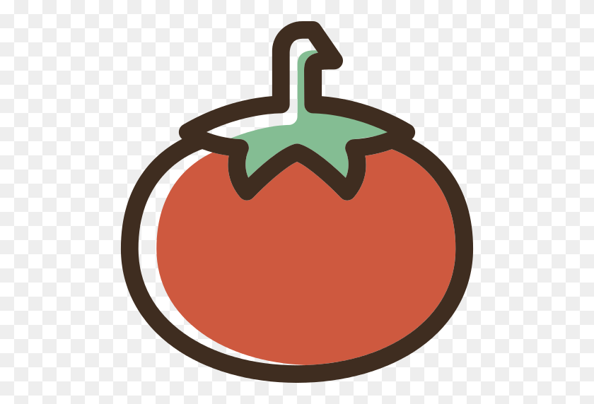 512x512 Tomato Png Icon - Tomato Slice Clipart