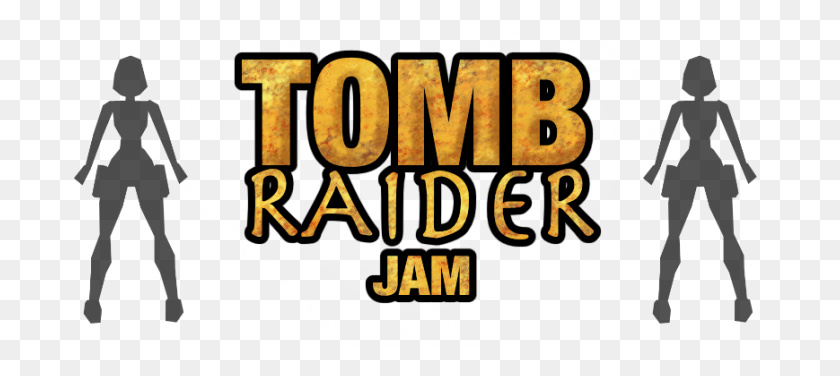 869x353 Tomb Raider Jam - Tomb Raider Logo PNG