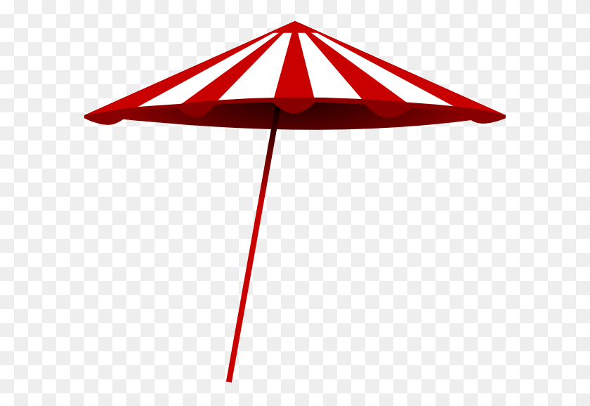 600x518 Tomk Red White Umbrella Clipart Vector Gratis - Portilla Clipart