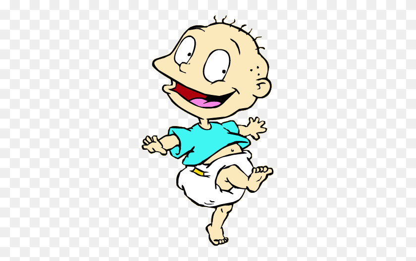 270x468 Tommy Pickles Infancia Dibujos Animados, Rugrats - Rugrats Clipart