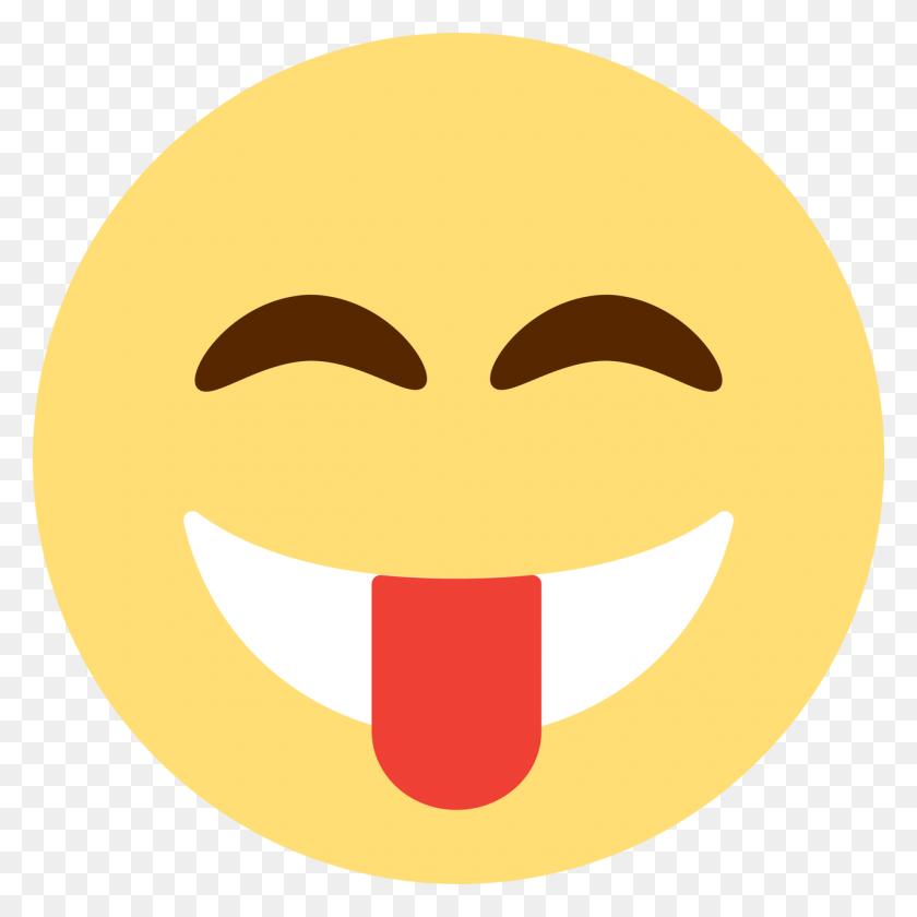 1280x1280 Tongue Emoji - Tongue Emoji PNG