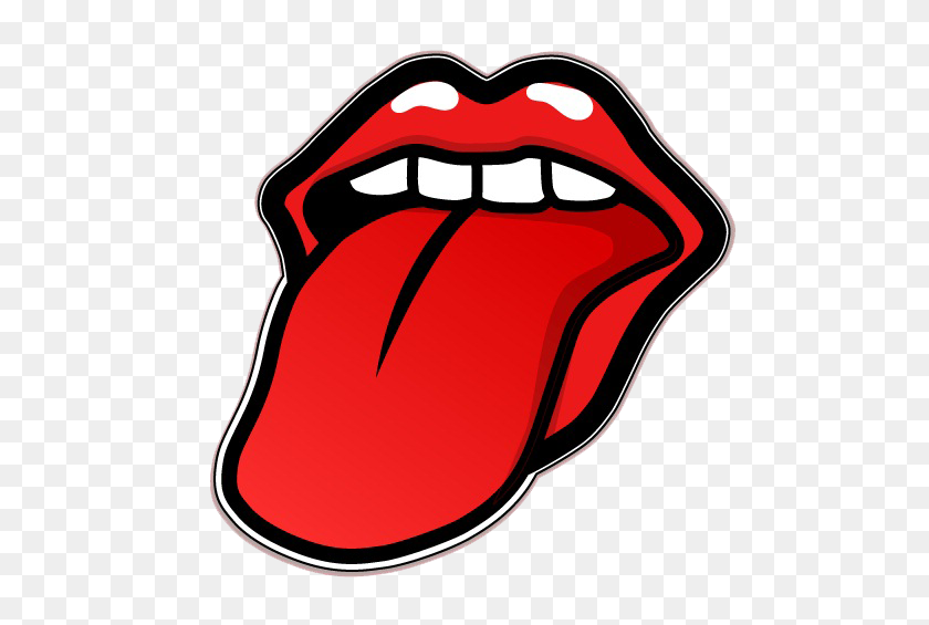 600x505 Tongue Png For Free Download On Ya Webdesign - Tongue Clipart Black And White