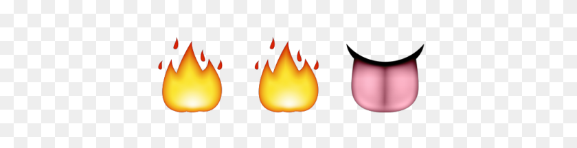 1000x200 Языки Огня Emoji Значения Emoji Stories - Огонь Emoji Png
