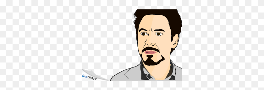 320x228 Tony Stark Robert Downey Jr Descarga De Vectores Gratis Blog De Facedraft - Robert Downey Jr Png
