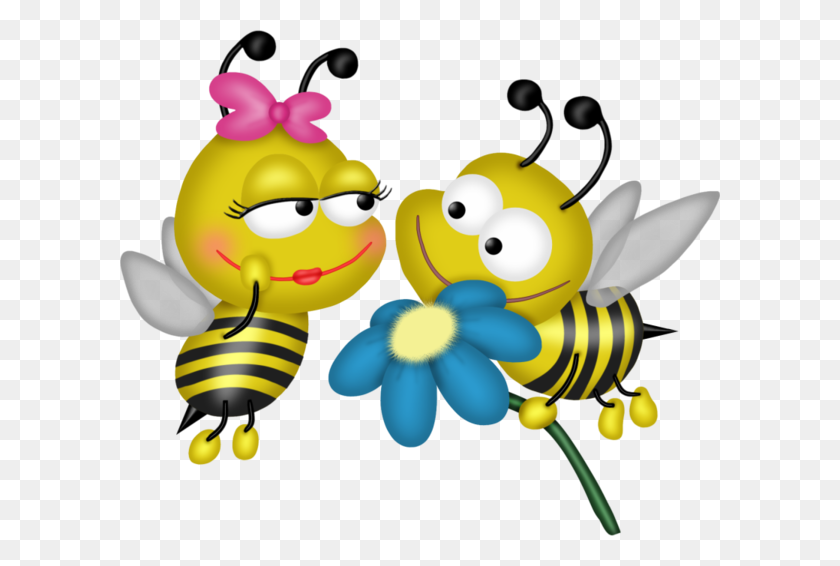 600x506 Слишком Милая Пчела, Пчела Клипарт - Милый Дракон Клипарт