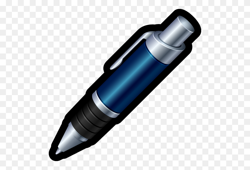 512x512 Tools And Devices Black Icon - Mechanical Pencil Clipart