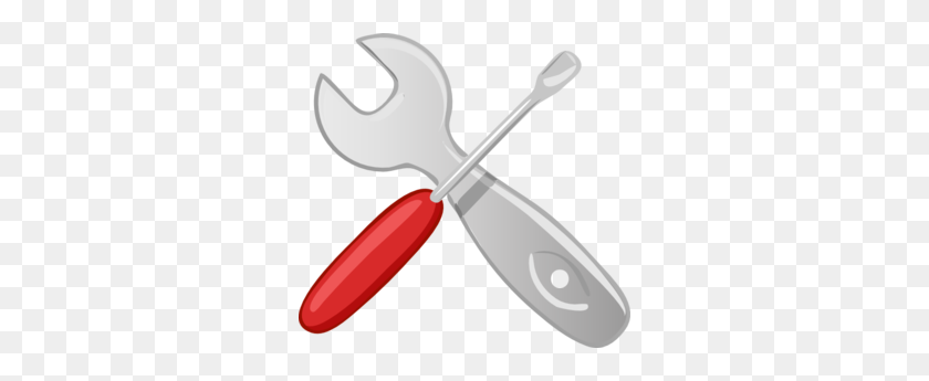 300x285 Tools Clip Art - Cutlery Clipart