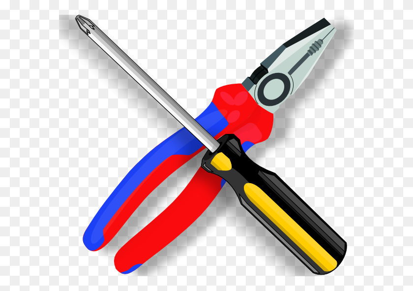 600x531 Tools Clip Art Free Vector - Shears Clipart