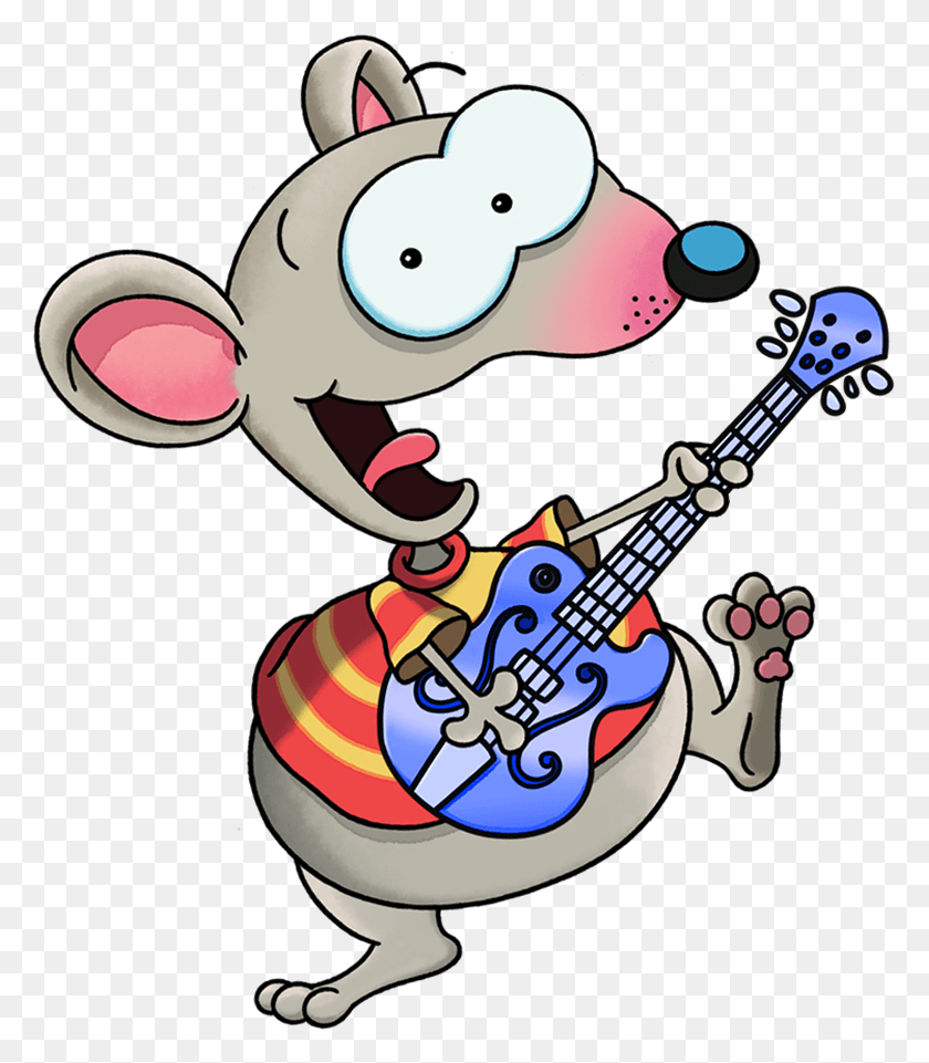 779x901 Toopy Playing The Guitar Transparent Png - Guitar Clipart Transparent Background