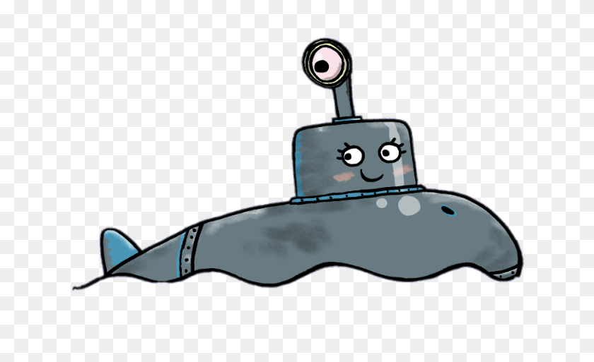 708x453 Toot Character Sasha The Submarine Transparent Png - Submarine PNG