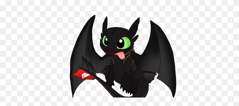 400x314 Toot Dlpng - Toothless Clipart