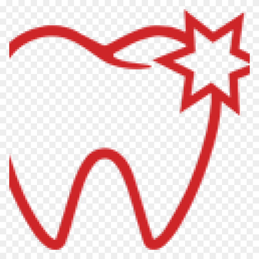 1024x1024 Tooth And Sparkle - Red Sparkle PNG