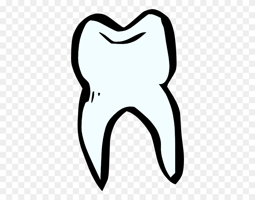 372x599 Tooth Clip Art - Teeth Clipart PNG