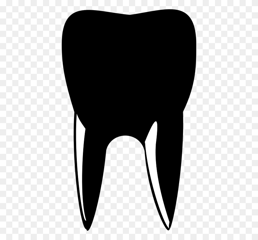 438x720 Tooth Clipart Vector Clip Art Images - Tooth Clipart
