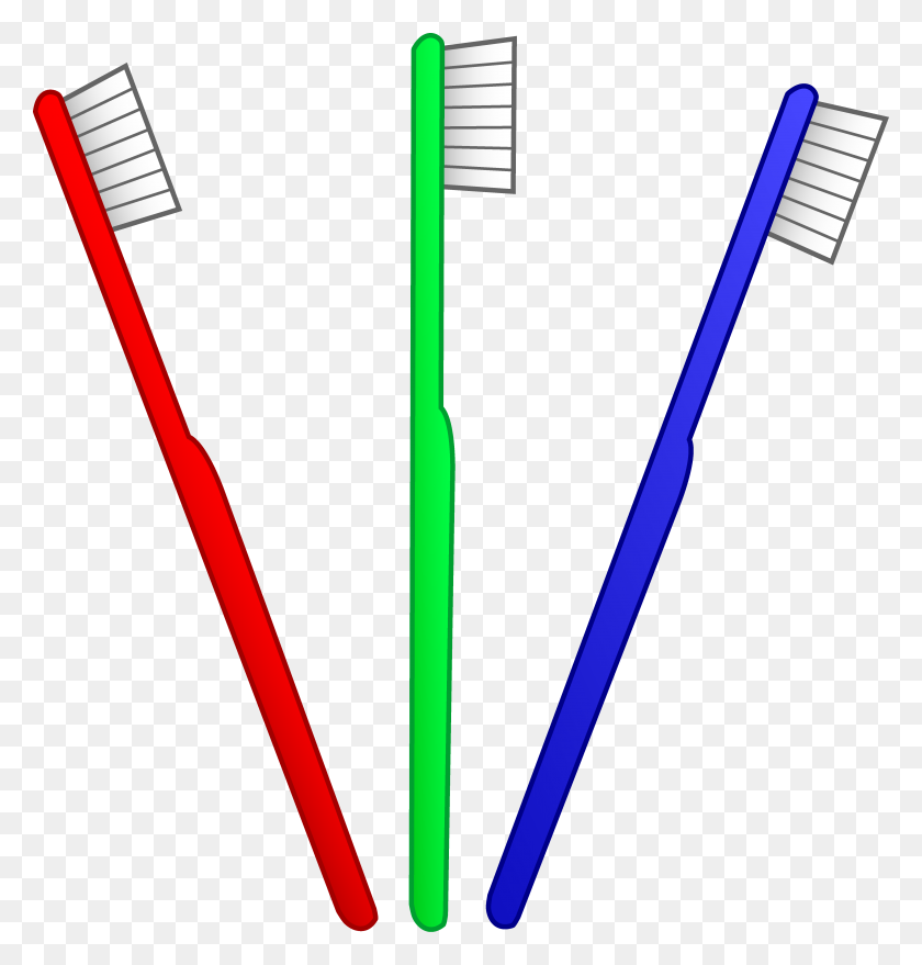 5038x5290 Toothbrush Toothpaste Clip Art - Toothbrush And Toothpaste Clipart