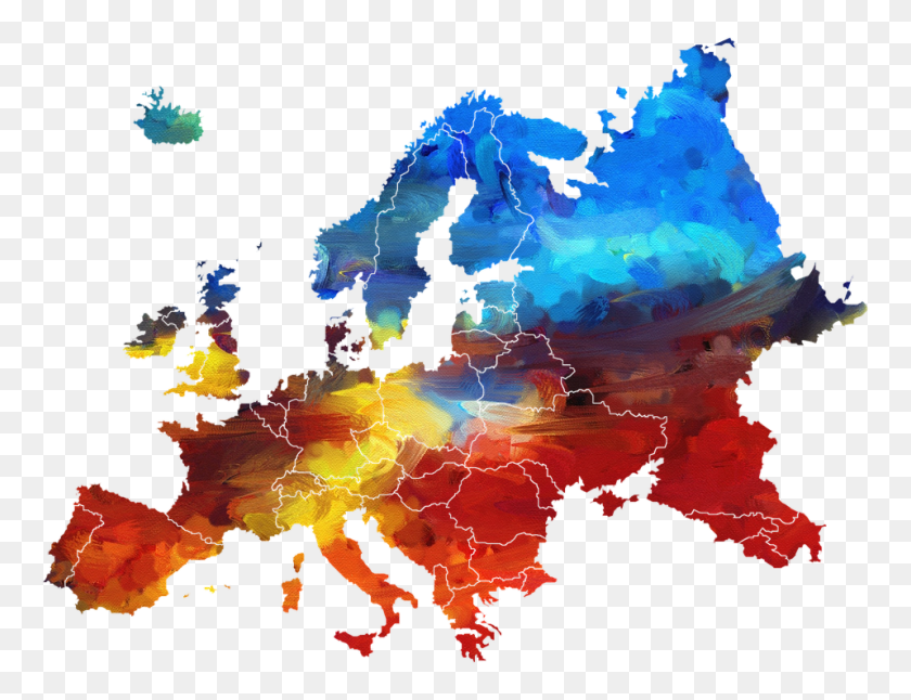 958x720 Los Lugares Más Baratos Para Vivir Viajes En Europa - Mapa De Europa Png