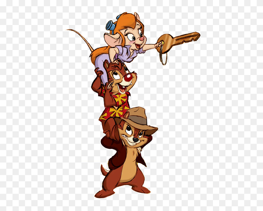 452x615 Top Chip And Dale Clipart - Orfanato Clipart