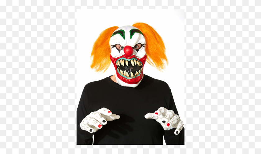 1366x768 Top Creepy Clown Costumes For Halloween Entertainment - Scary Clown PNG