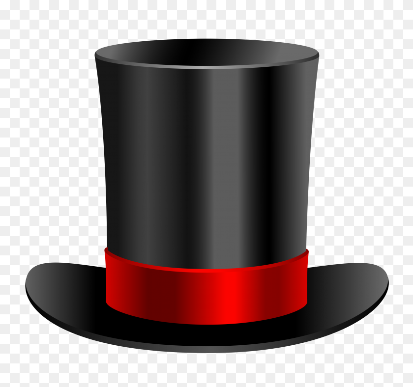 3653x3410 Top Hat - Top Hat Clipart PNG