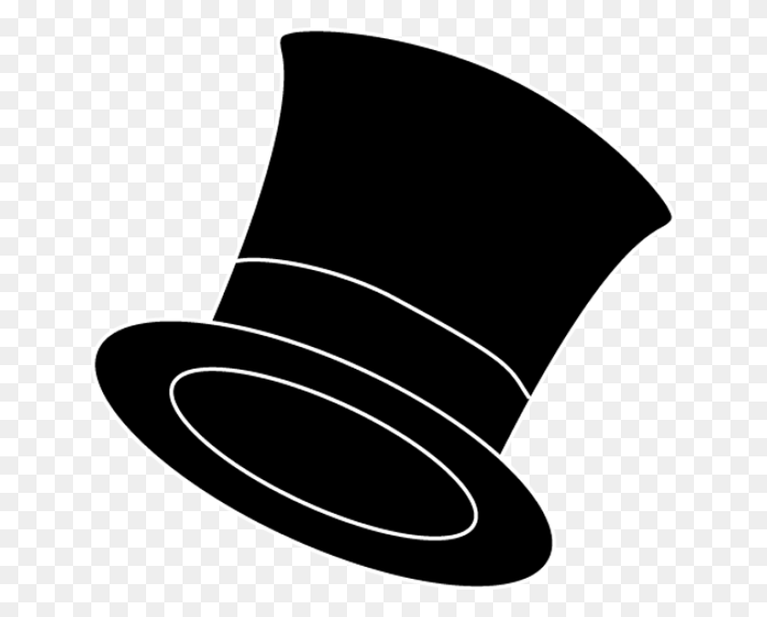 640x616 Top Hat Black Hat Clip Art - Black Hat Clipart
