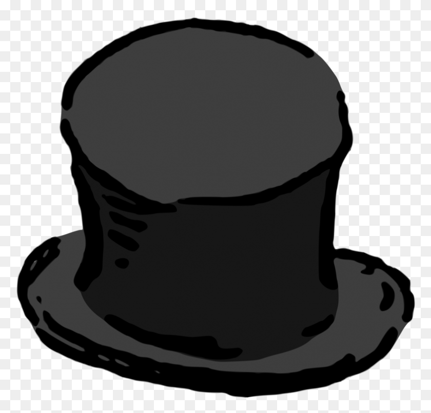 785x750 Top Hat Cap Clothing Headgear - Bowler Hat PNG