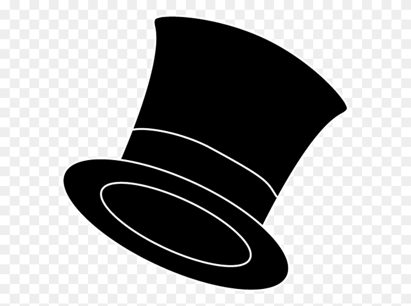 587x565 Top Hat Clip Art - Photography Clipart Free