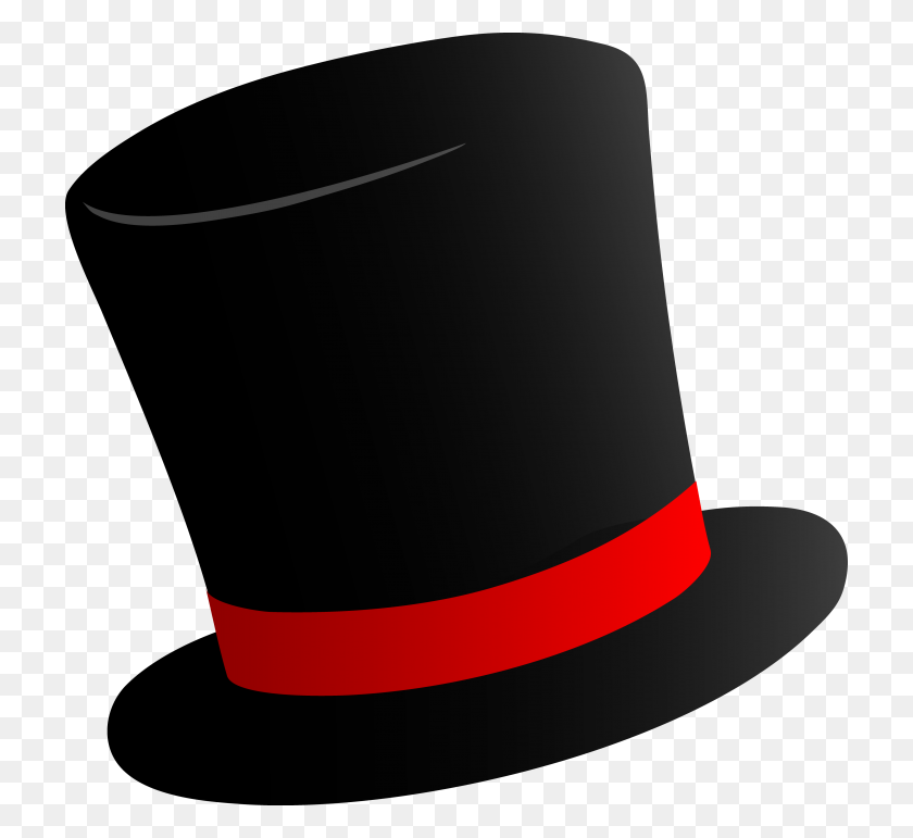 720x711 Top Hat Clip Art Clipart Images - Hats Clipart Black And White