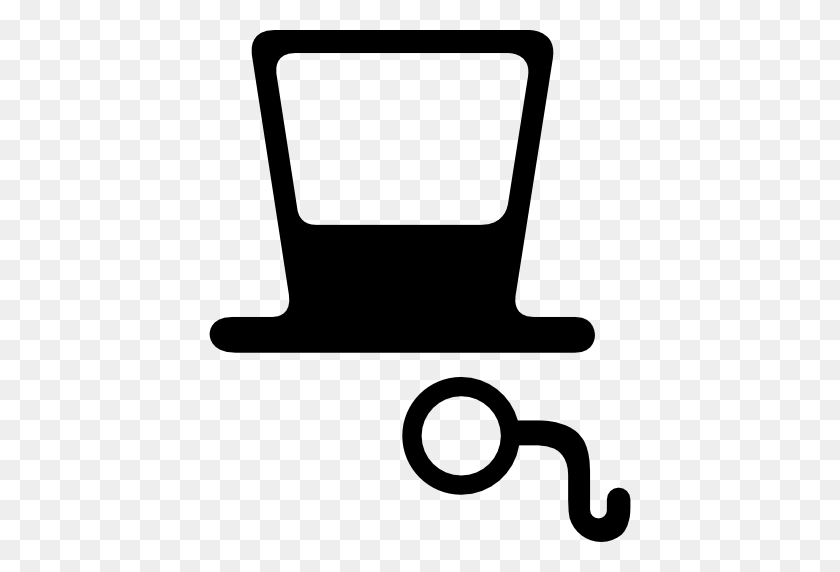 512x512 Top Hat Icon - Top Hat Clipart Black And White
