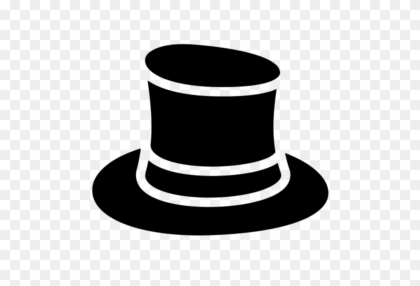 512x512 Top, Hat Icon Free Of Game Icons - Tophat PNG